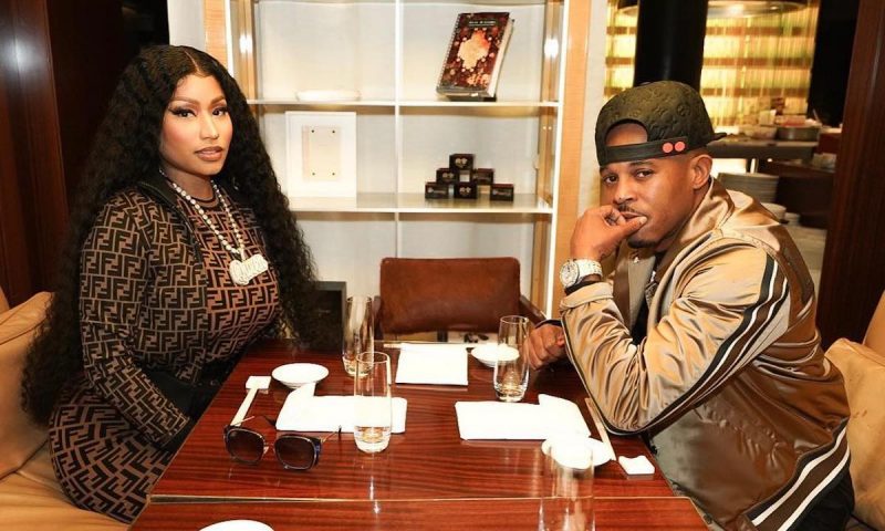 Nicki Minaj and Kenneth Petty in Paris