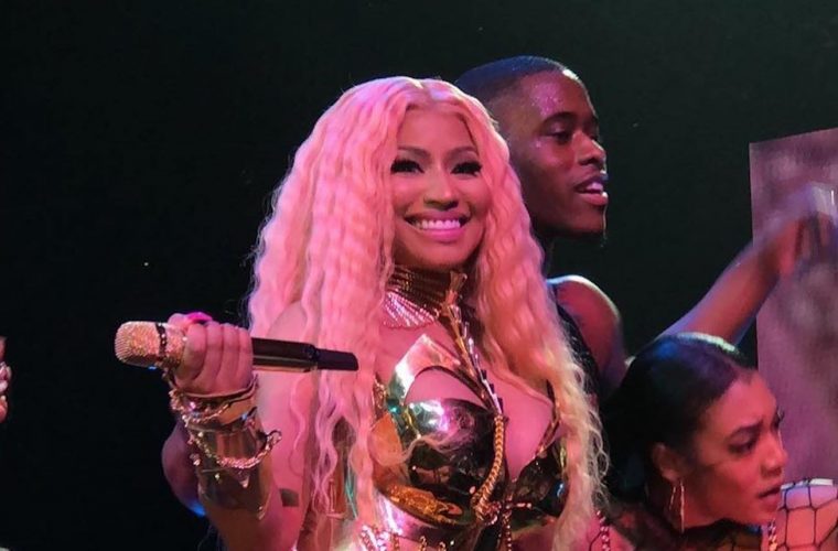 Nicki Minaj on stage