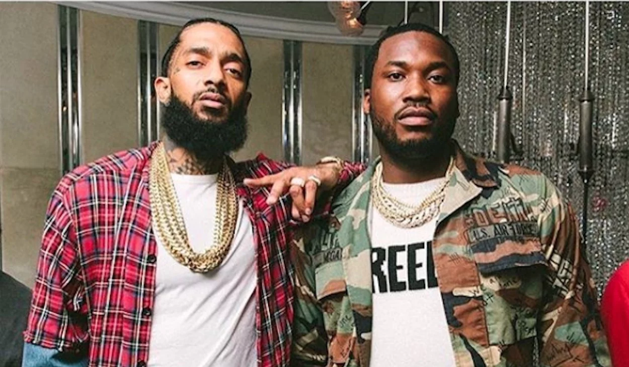 Nipsey Hussle and Meek Mill