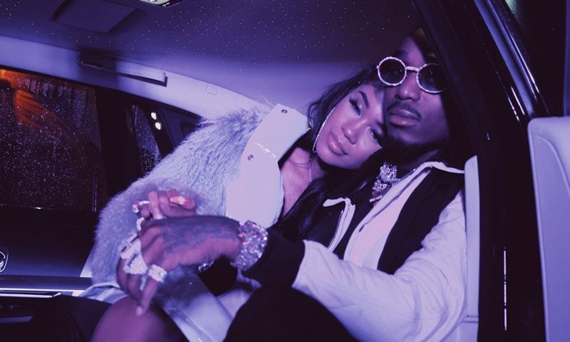 Saweetie and Quavo emotional