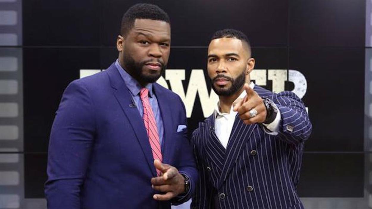 50 Cent and Omari Hardwick