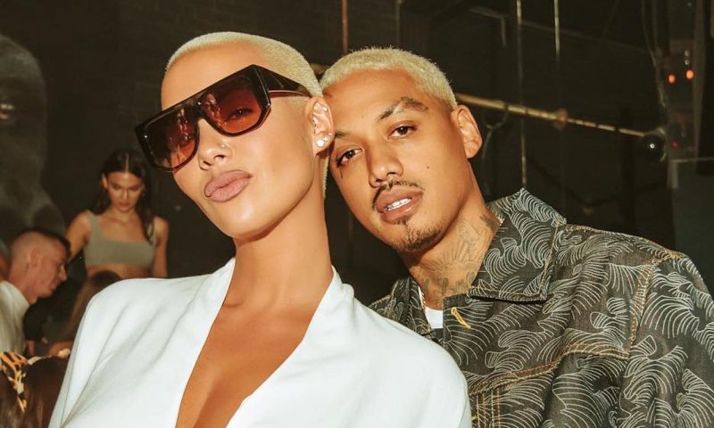 Amber Rose and Alexander Edwards