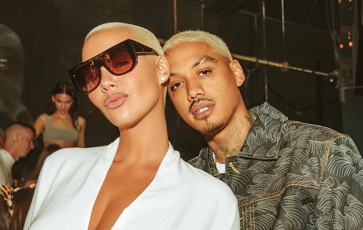 Amber Rose and Alexander Edwards