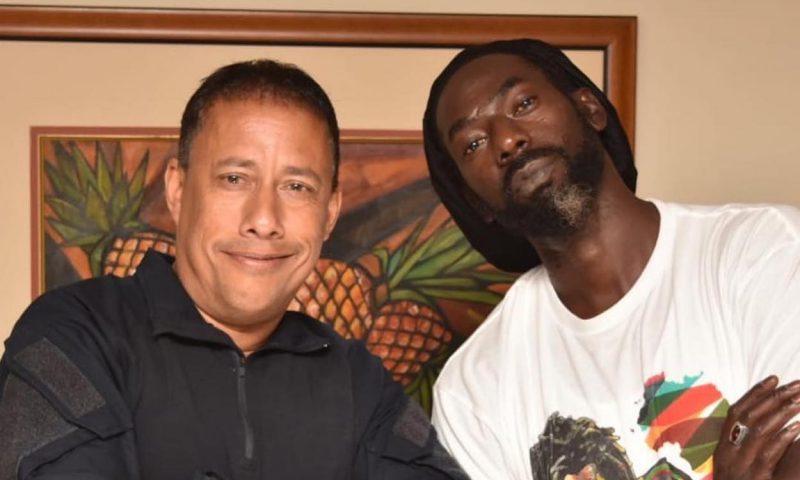 Buju Banton and Gary Griffith