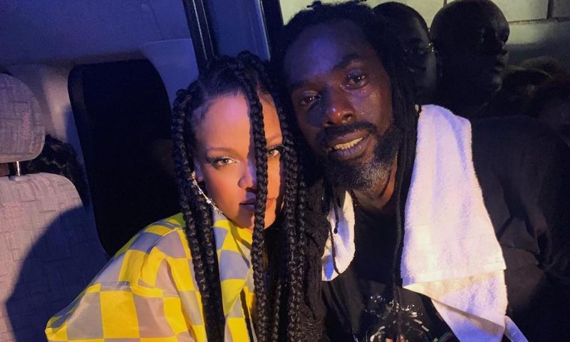 Buju Banton and Rihanna