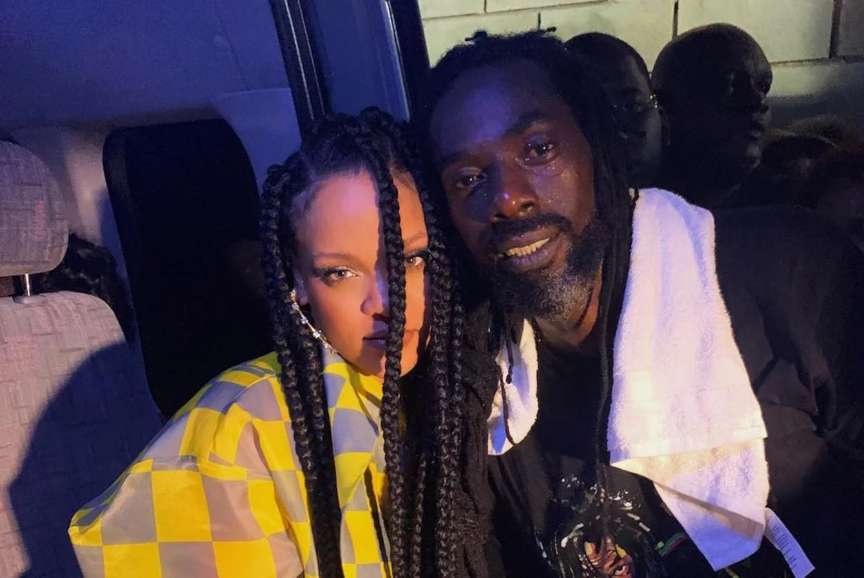 Buju Banton and Rihanna