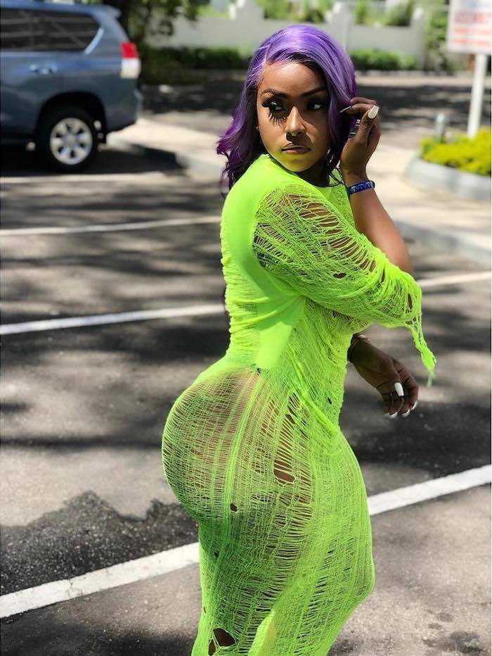 Dancehall Artiste Yanique Curvy Diva Says Her Booty Is Real and Feel Really Good Urban Islandz