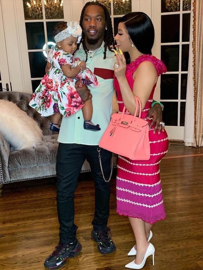 Cardi B & Offset Go Shopping: Cardi Wears a Bathrobe & Slippers – Footwear  News