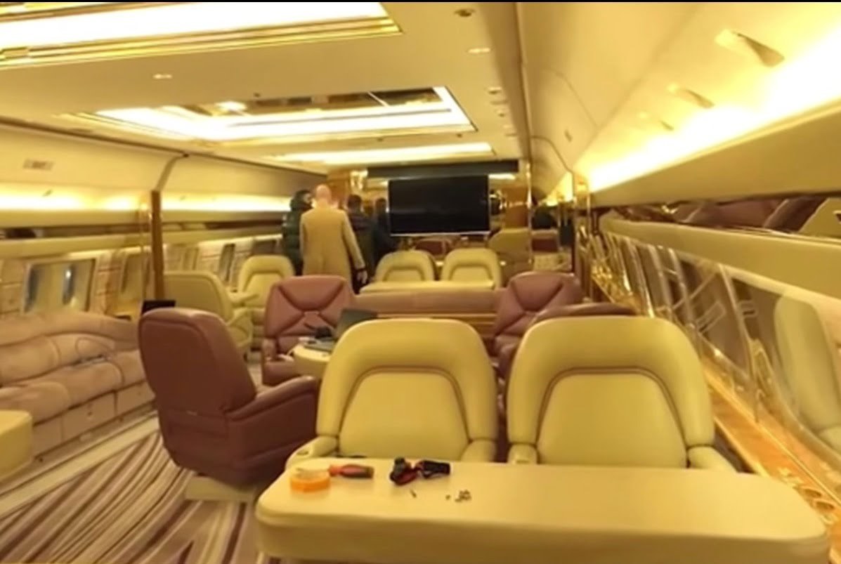 Drake Now Owns His Own Private Jet “Air Drake” Here Is A Look Inside (Pictures and Video) www