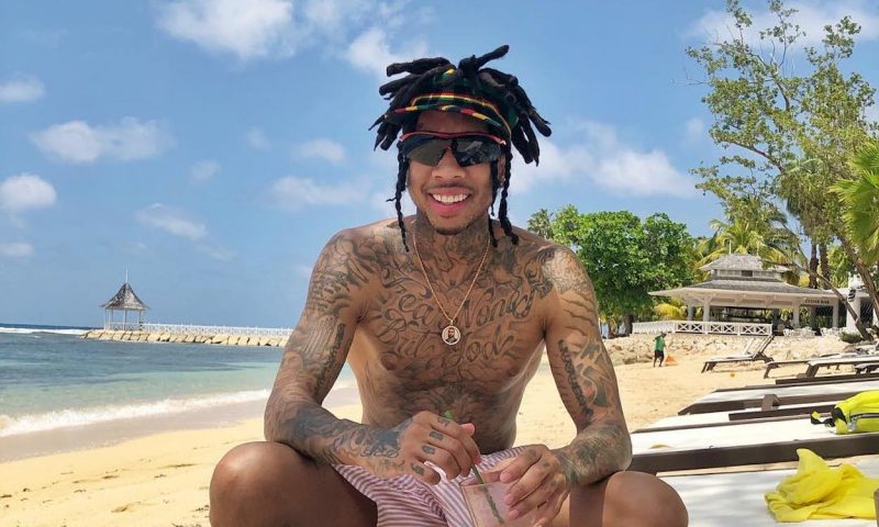 Tyga in Jamaica