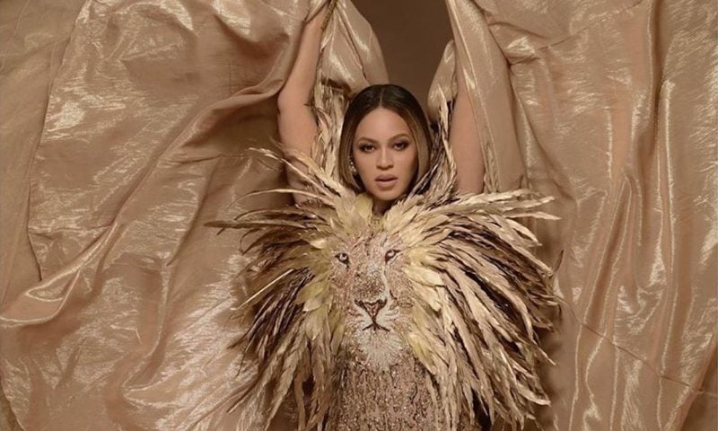 Beyonce Lion King outfit