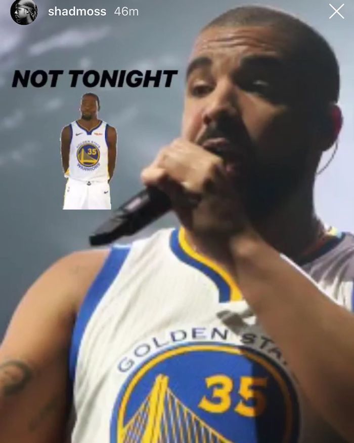 drake golden state jersey