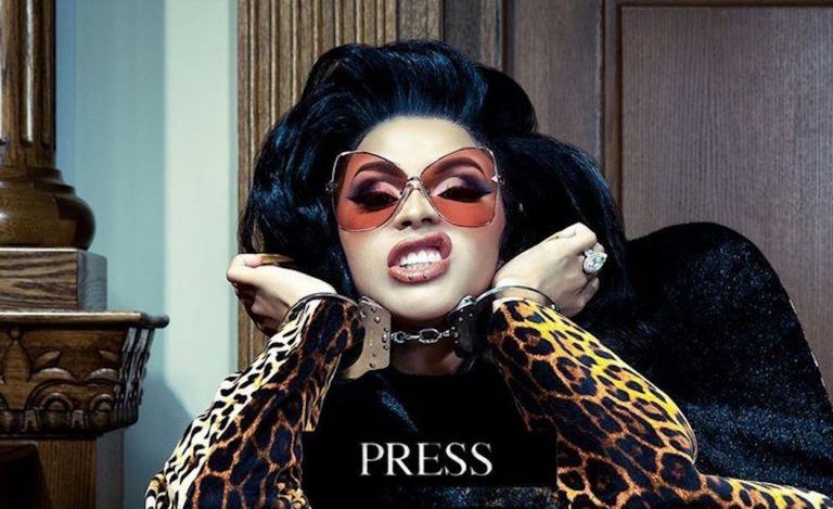 cardi b press shirt