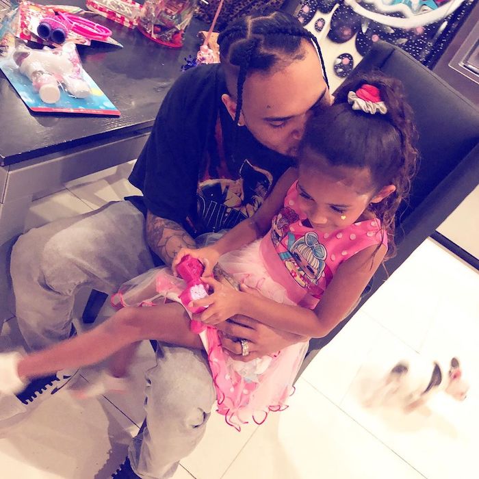 Chris Brown and Royalty Instagram