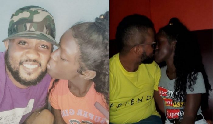 Mackerel Spotted Kissing Dancehall Artiste In The Club pic