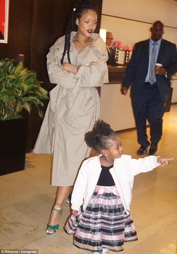 Rihanna Wish Her Niece Majesty Happy 5th Birthday Shares Adorable ...