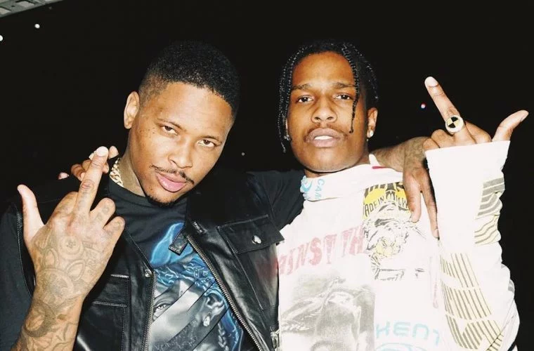 ASAP Rocky and YG