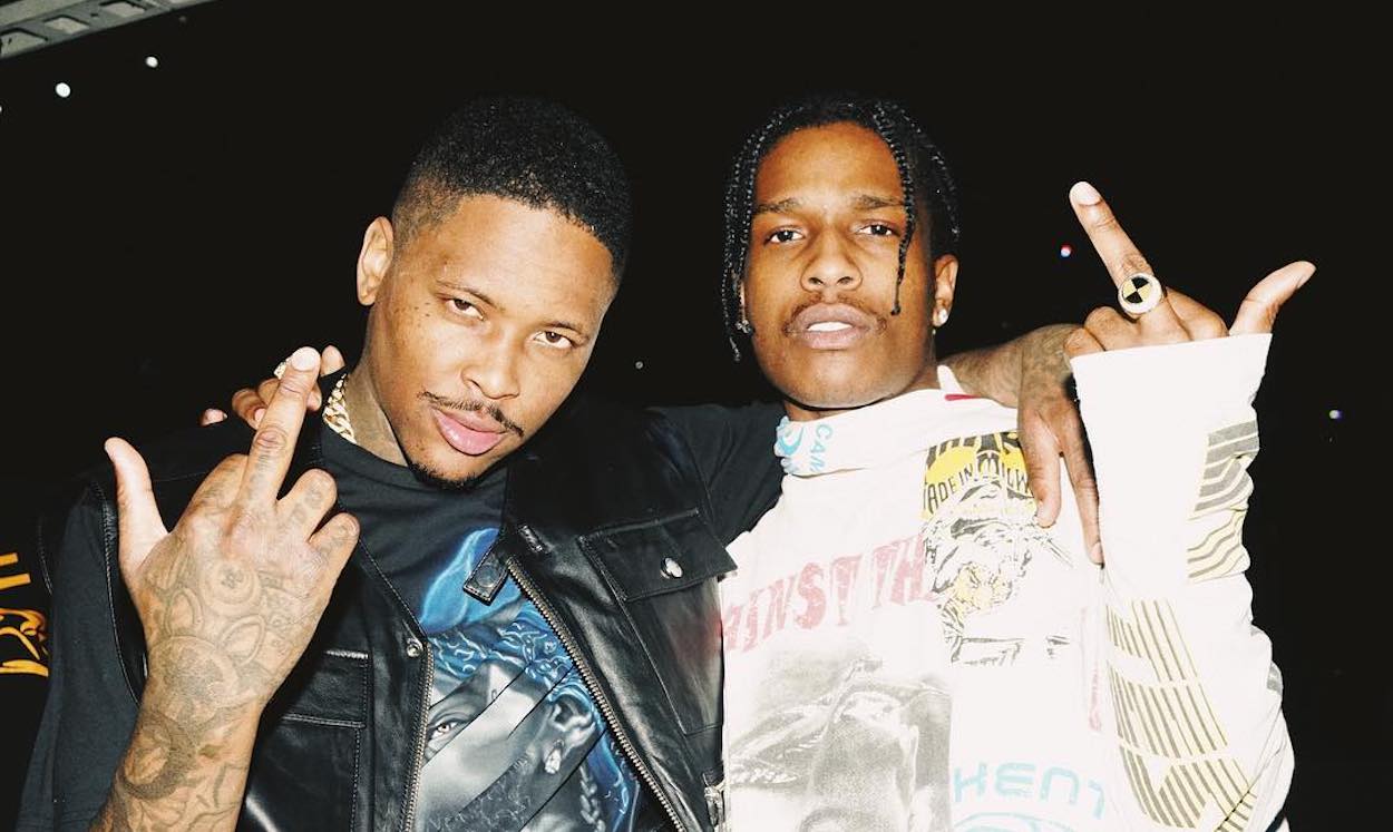 ASAP Rocky and YG