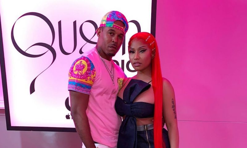 Kenneth Petty and Nicki Minaj photo