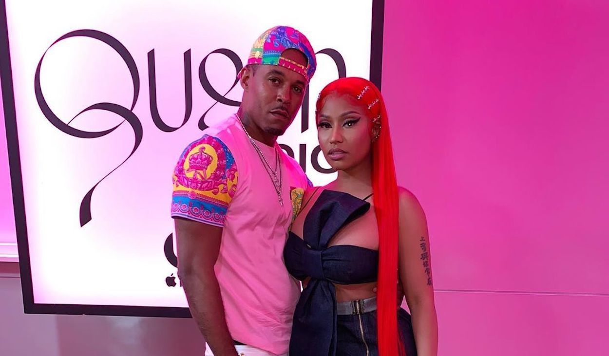 Kenneth Petty and Nicki Minaj photo