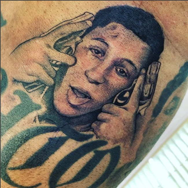 DomIsLive NEWS on Twitter NBA Youngboy fan tattoos yb better across his  belly httpstconBcGbUujPX  Twitter