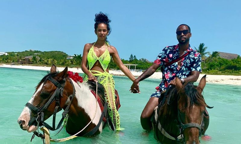 Safaree and Erica Mena caribbean