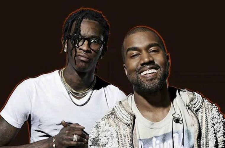 Young Thug and Kanye West