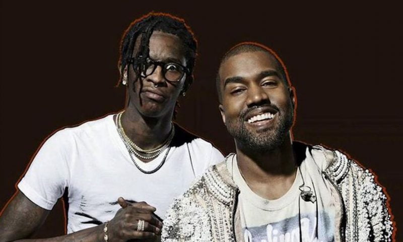 Young Thug and Kanye West