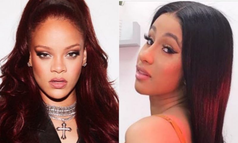 Rihanna and Cardi B