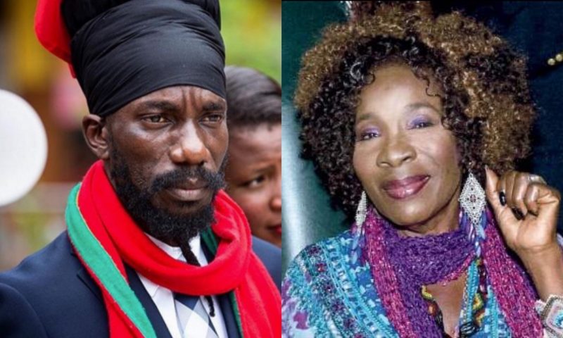 Sizzla and Rita Marley