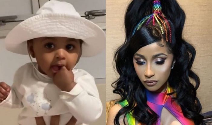 Cardi B Posted Adorable Video Of Kulture Dancing To "Clout" - Urban Islandz