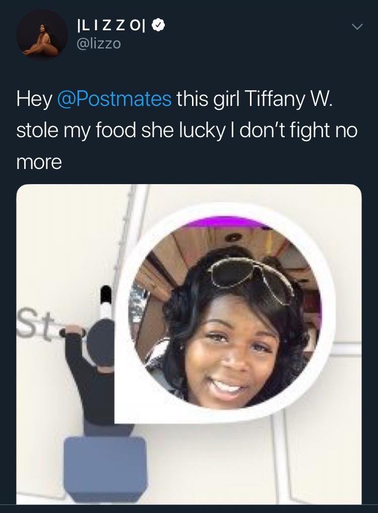 Lizzo Rips A Postmates Driver For Stealing Her Food Urban