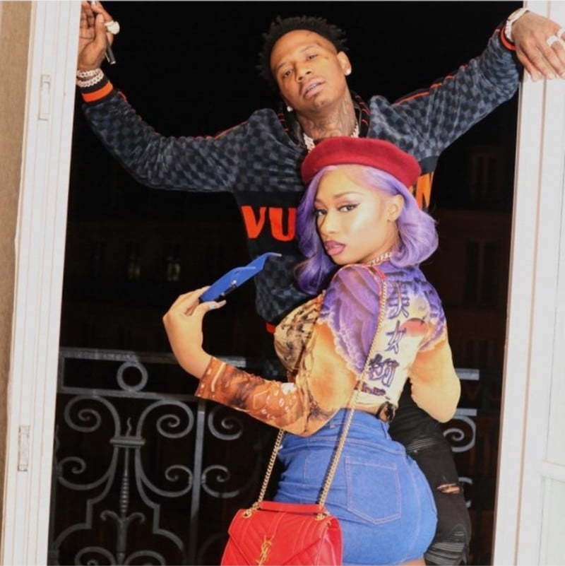 Megan Thee Stallion's Ex-Boyfriend Moneybagg Yo Bags Ari Fletcher