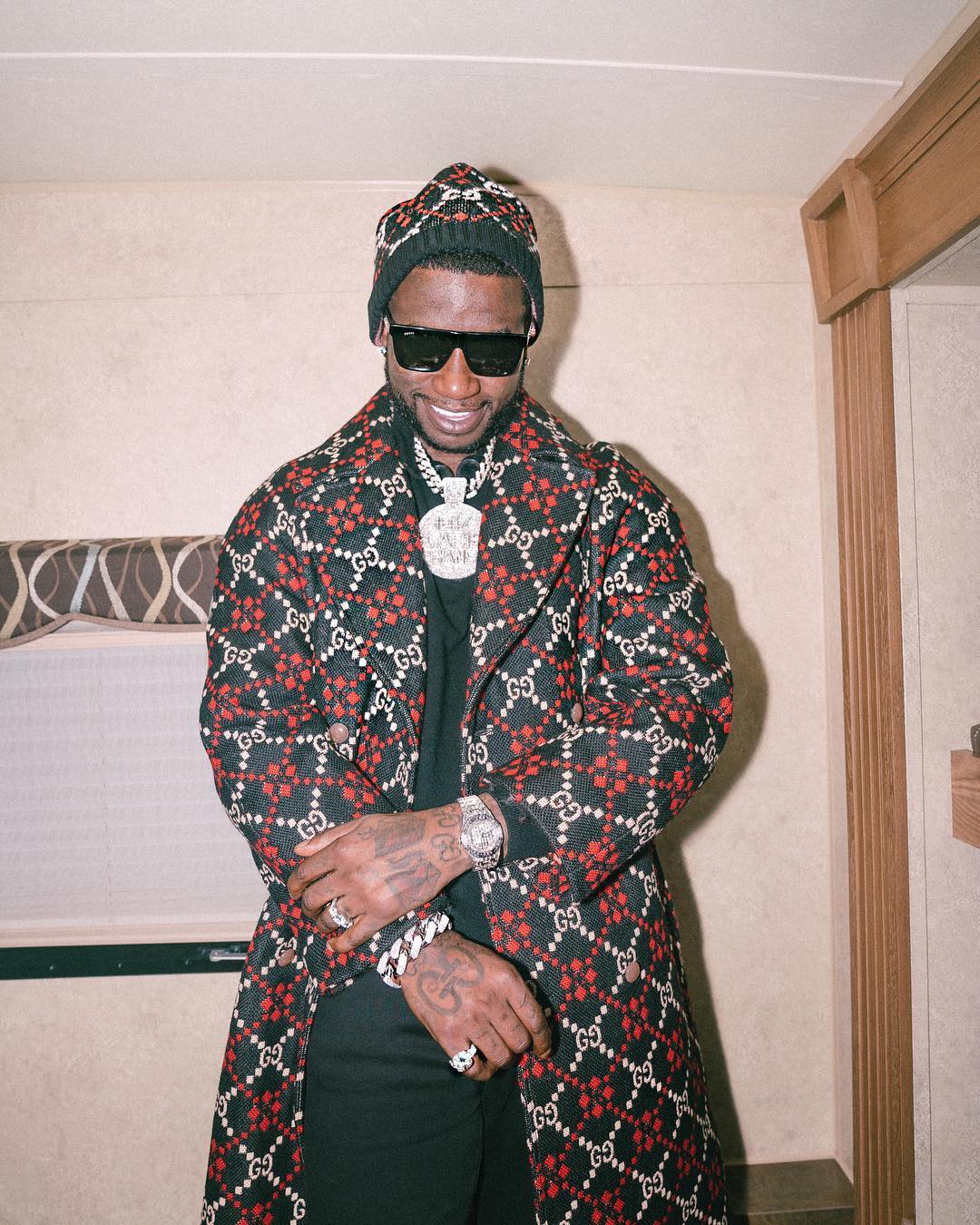 Gucci Mane Receives Backlash For “Romper Style” Clothing While