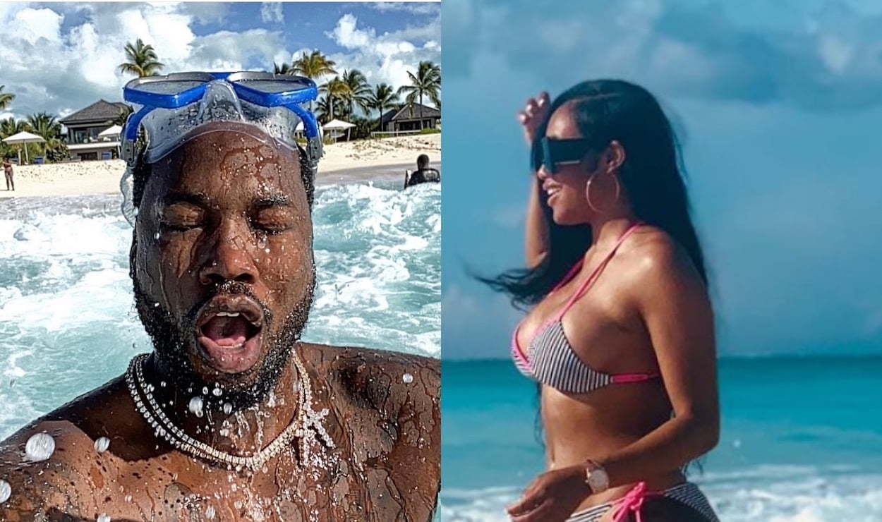 Meek Mill and His Girlfriend Milano On A Baecation In The Caribbean