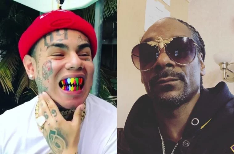 Tekashi 6ix9ine and Snoop Dogg