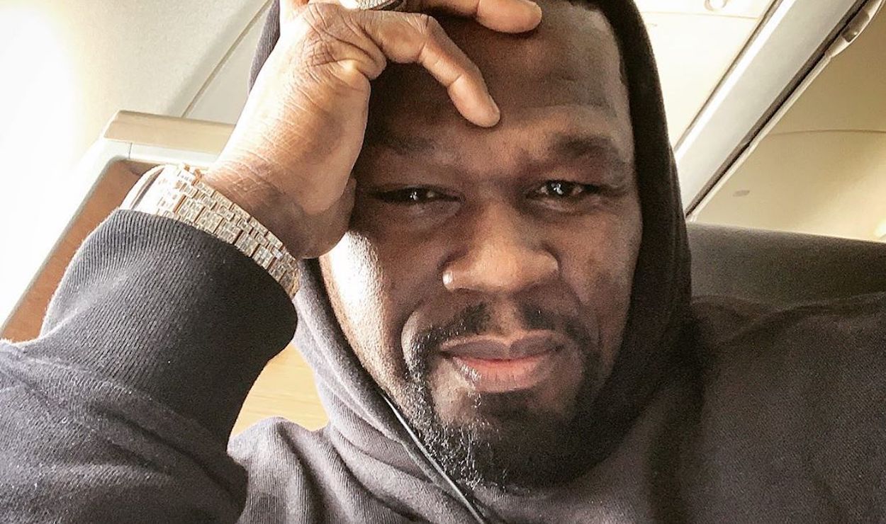 50 Cent Mourns Pop Smoke With A White T Shirt Urban Islandz