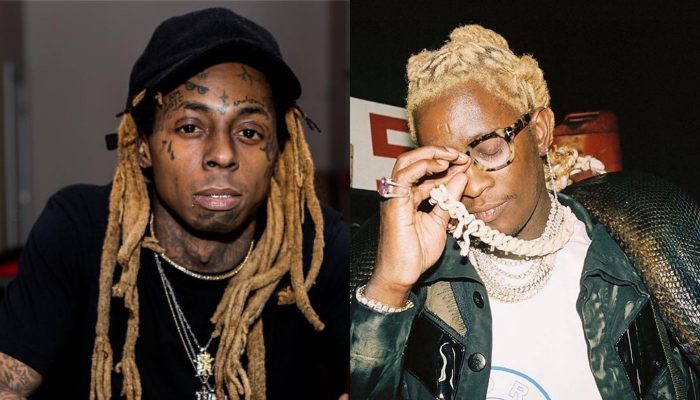 Lil Wayne Reacts To Young Thug Being Named Most Influential Rapper ...