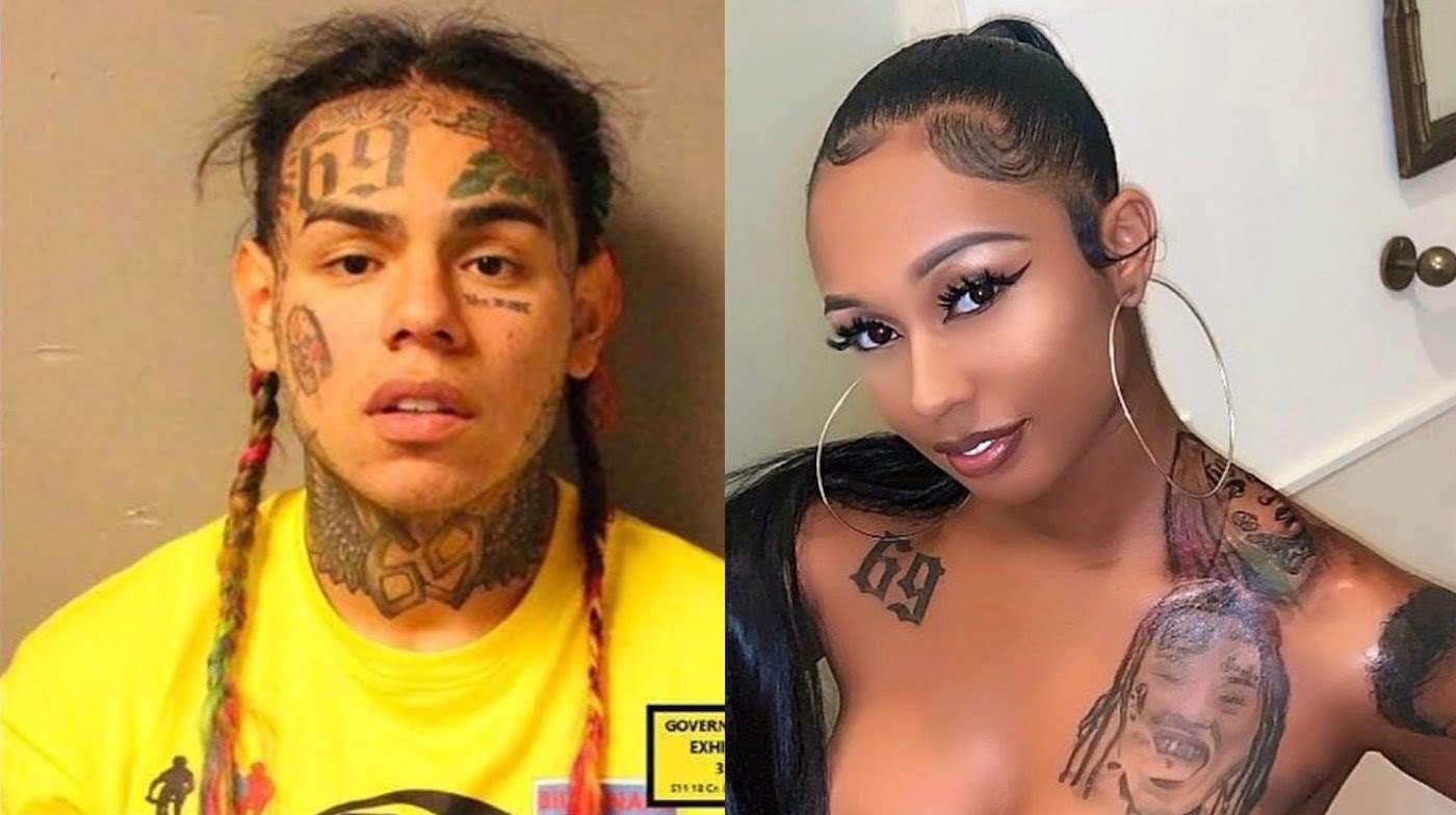 Tekashi 6ix9ine proclaims his love for his girlfriend Jade in this prison p...