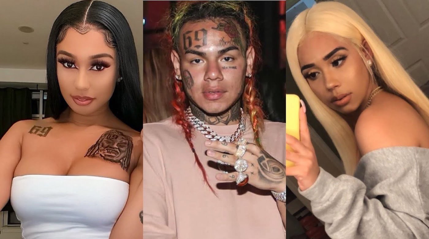 Tekashi 6ix9ine's Girlfriend Jade And Baby Mama Sara Square Off On IG