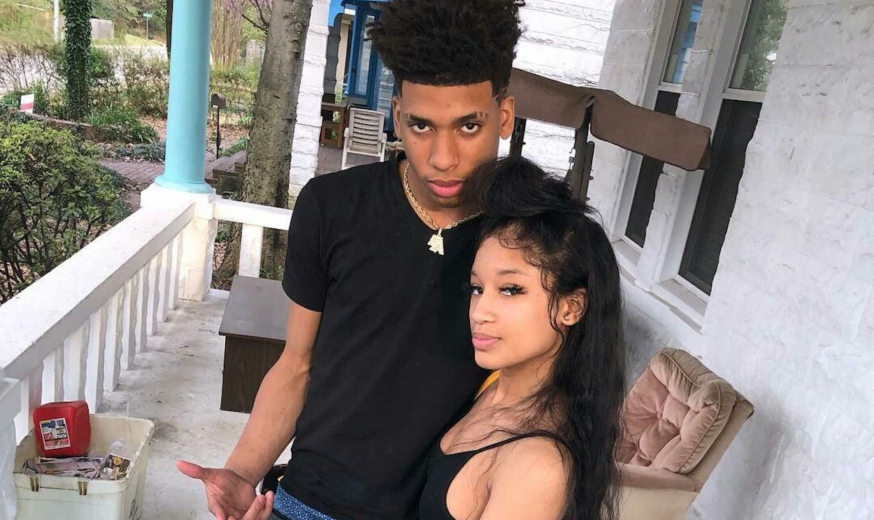 it seems 17-year-old rapper NLE Choppa and now ex-girlfriend Mariah are bee...