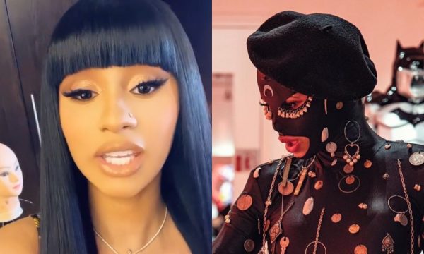 Cardi B Seemingly Reveal Nose Job After Finally Removing Her Mask Urban Islandz