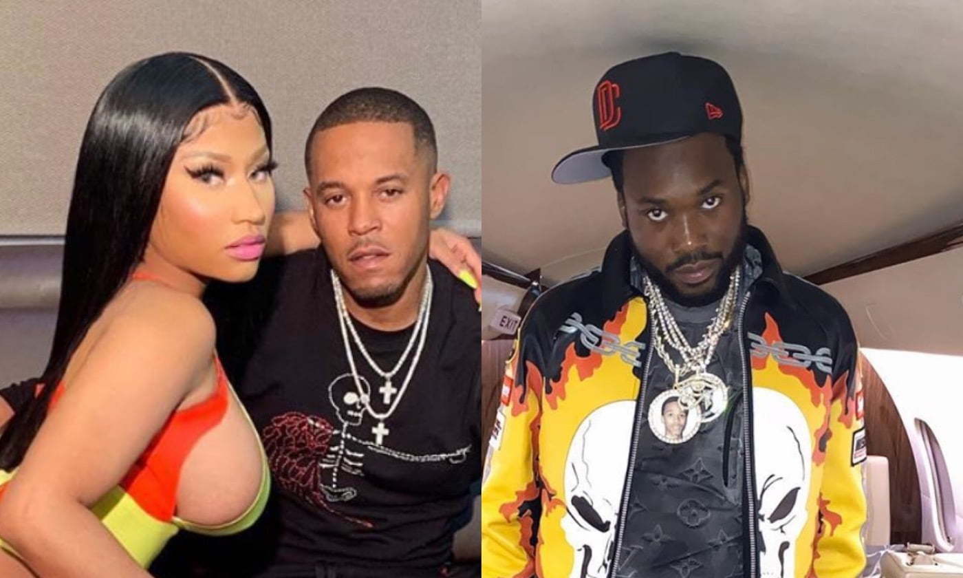 Nicki Minaj Kenneth Petty Fight With Ex Meek Mill at LA Store