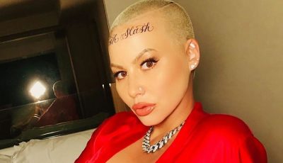 Amber Rose tattoo face