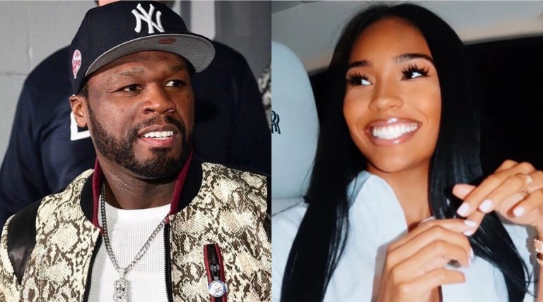 who is 50 cent in a relationship with