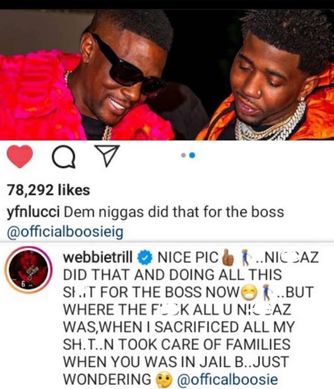 Boosie Badazz Blast Webbie For Not Helping His Mother While In Prison ...