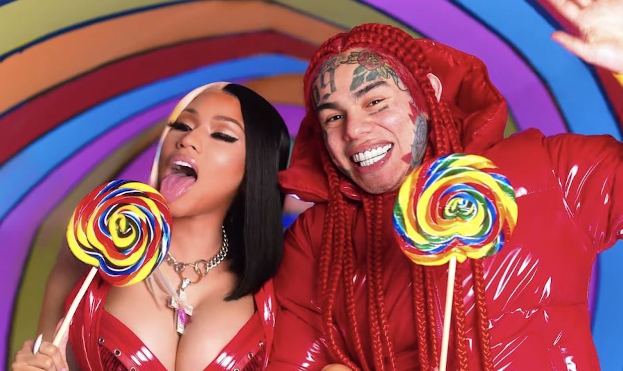 6ix9ine fefe chart tracking