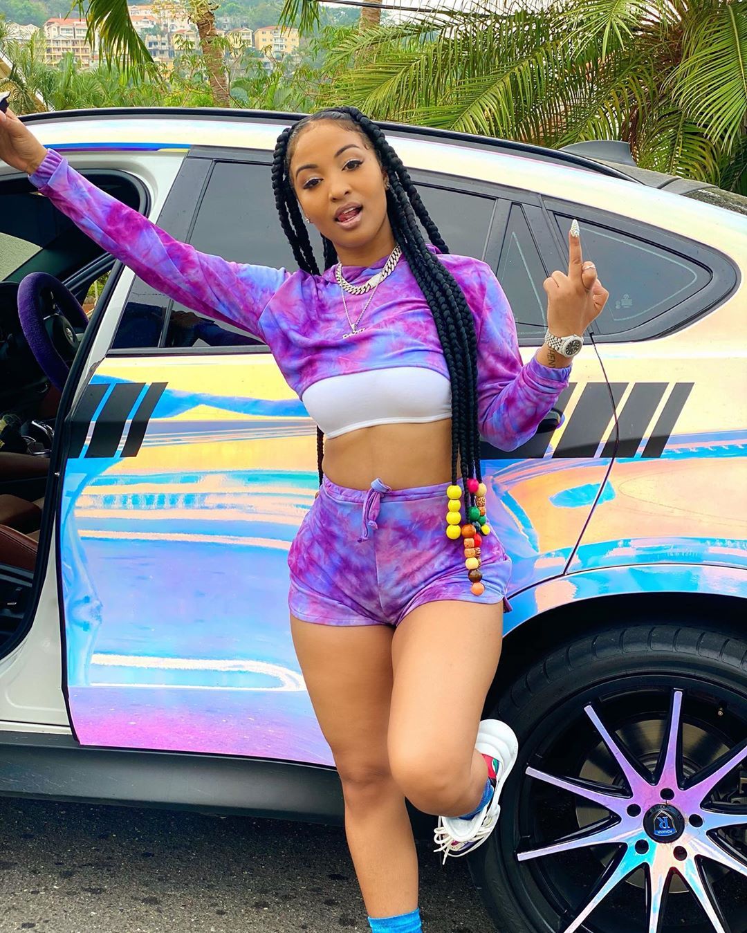 Shenseea did not respond to the rumor circulating online