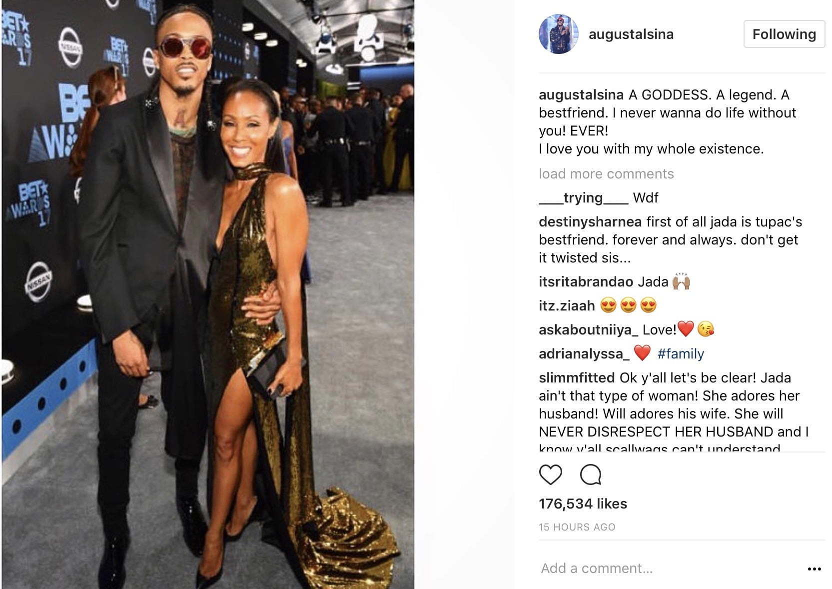 Will Smith Tearfully Addressed August Alsina's Affair With Jada Pinkett ...