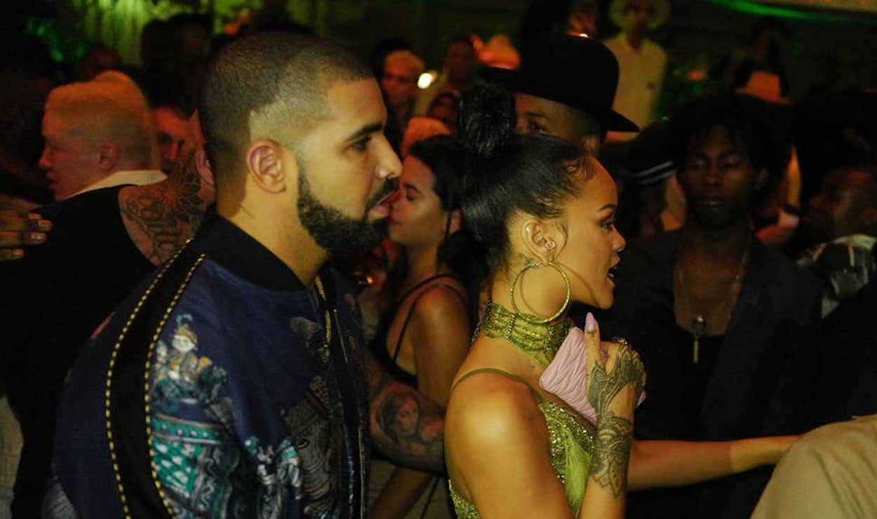 Drake And His Crew Spotted In Rihanna S Backyard In Barbados Strolling Urban Islandz